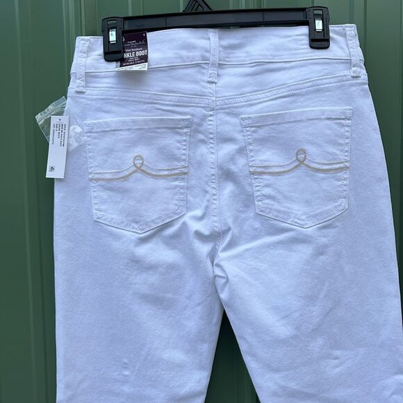 Tummy Sculpt  Denim Ankle Boot Jeans & Capri 2-Pack Size 14 - Picture 5 of 16